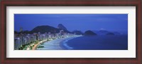 Framed Beach, Copacabana, Rio De Janeiro, Brazil