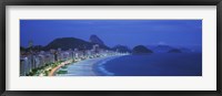 Framed Beach, Copacabana, Rio De Janeiro, Brazil