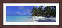 Framed Tetiaroa Atoll, French Polynesia, Tahiti