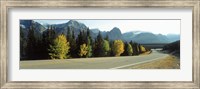 Framed Road Alberta Canada