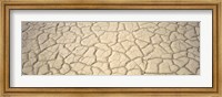 Framed Dried Mud Death Valley CA USA