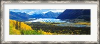 Framed Mantanuska Glacier AK USA