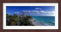 Framed El Castillo Tulum Mexico