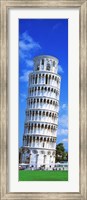 Framed Tower Of Pisa, Tuscany, Italy