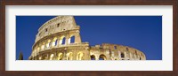 Framed Low angle view of ruins of an amphitheater, Coliseum, Rome, Lazio, Italy