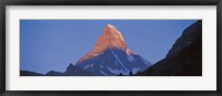 Framed Mt Matterhorn Zermatt Switzerland