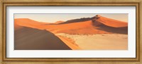 Framed Sand Dunes, Desert Namibia