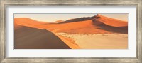 Framed Sand Dunes, Desert Namibia