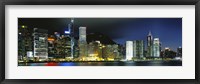 Framed View From Wanchai, Central District, Hong Kong