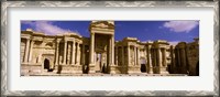Framed Facade of a theater, Roman Theater, Palmyra, Syria