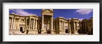 Framed Facade of a theater, Roman Theater, Palmyra, Syria