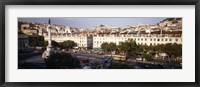 Framed High angle view of a city, Lisbon, Portugal