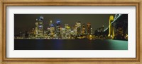 Framed Sydney Harbor Bridge, Australia