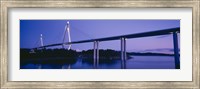 Framed Sunninge Bridge, Uddevalla, Sweden