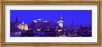 Framed Evening, Royal Castle, Edinburgh, Scotland, United Kingdom