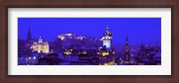 Framed Evening, Royal Castle, Edinburgh, Scotland, United Kingdom