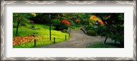 Framed Japanese Garden, Seattle, Washington State
