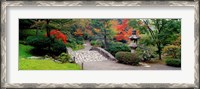 Framed Stone Bridge, The Japanese Garden, Seattle, Washington State