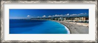 Framed Mediterranean Sea French Riviera Nice France