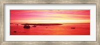 Framed Sunrise Chatham Harbor Cape Cod MA USA