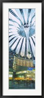 Framed Low angle view of the ceiling of a building, Sony Center, Potsdamer Platz, Berlin, Germany