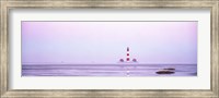 Framed Lighthouse Westerhever North Sea Germany