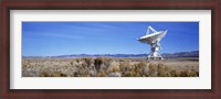 Framed VLA Telescope, Socorro, New Mexico, USA