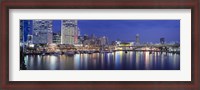 Framed Darling Harbor, Sydney, Australia