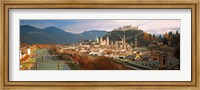 Framed Cityscape Salzburg Austria