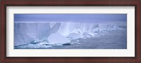 Framed Iceberg, Ross Shelf, Antarctica