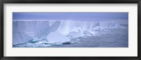 Framed Iceberg, Ross Shelf, Antarctica