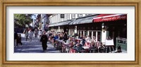 Framed Street Scene Paris France