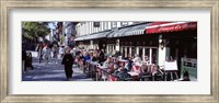 Framed Street Scene Paris France