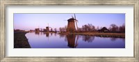 Framed Windmills Schemerhorn The Netherlands