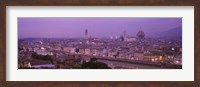 Framed Twilight, Florence, Italy