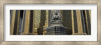 Framed Emerald Buddha, Wat Phra Keo, Bangkok, Thailand