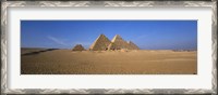 Framed Great Pyramids Giza Egypt