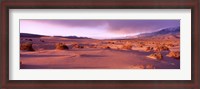 Framed Olancha Sand Dunes, Olancha, California, USA