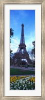 Framed Eiffel Tower Paris France (horizontal)