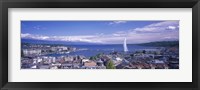 Framed Lake Geneva, Geneva, Switzerland