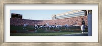 Framed Football Game, Soldier Field, Chicago, Illinois, USA