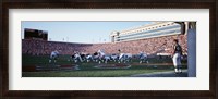 Framed Football Game, Soldier Field, Chicago, Illinois, USA