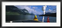 Framed Sailor on a yacht, New Zealand