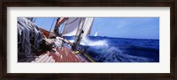 Framed Yacht Race