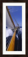 Framed Yacht Mast Caribbean