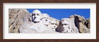 Framed Mount Rushmore, South Dakota (white)