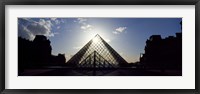 Framed Sunlight Through the Louvre Paris, France