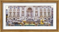 Framed Trevi Fountain Rome Italy