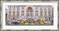 Framed Trevi Fountain Rome Italy