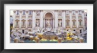 Framed Trevi Fountain Rome Italy
